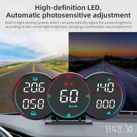 AMHVMU G17 ЦИФРОВ СКОРОСТОМЕР, лесен за инсталиране автоматичен сензор за скорост, снимка 5 - Аксесоари и консумативи - 48967652