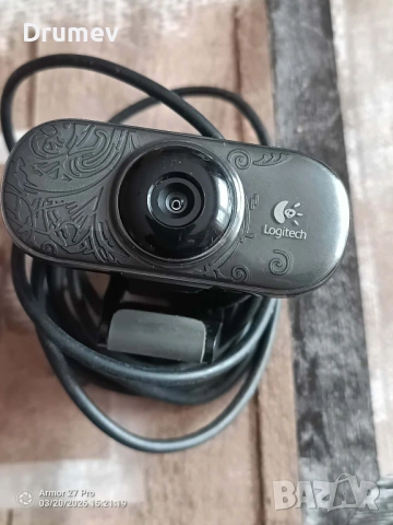 Продавам камерка за компютър Logitech, снимка 2 - Работни компютри - 53915432
