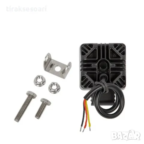 Комплект 4 Броя LED Халогени Фарове за Джип Офроуд Offroad с бял DRL, снимка 4 - Аксесоари и консумативи - 48313063