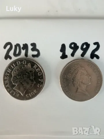 Лот ,колекционерски монети--UK.