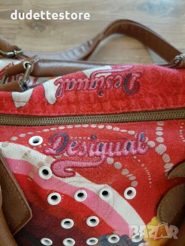 Дамска чанта на Desigual оригинална маркова, снимка 3 - Чанти - 31693651
