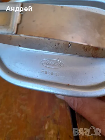 Стара алуминиева кутия за храна #5, снимка 3 - Други ценни предмети - 48039231