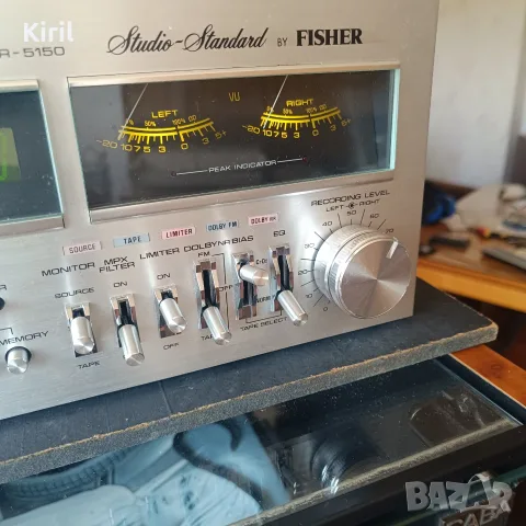 Триглав касетен дек Fisher_CR-5150 с оригинално дистанционно, снимка 7 - Декове - 56138170