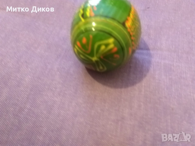 Дървено велкденско яйце ръчно рисувано ново, снимка 5 - Декорация за дома - 52710722