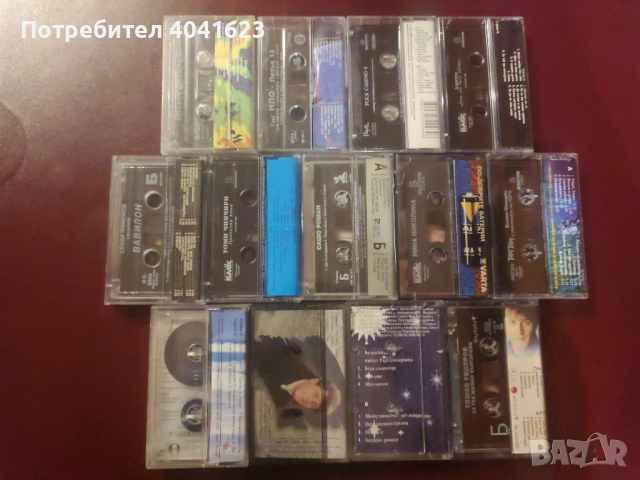 Оригинални поп и поп-фолк аудио касети, снимка 2 - Аудио касети - 52355251