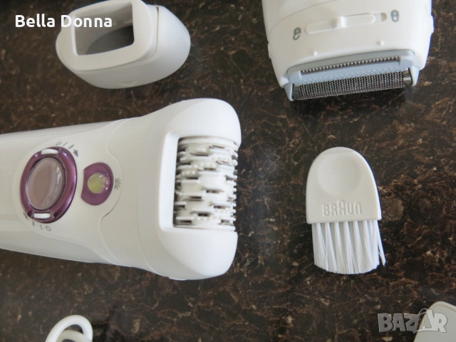 Безжичен епилатор Braun Silk-Epil 7-700 SensoSmart, снимка 8 - Епилатори - 54357705