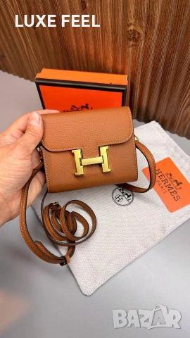 HERMES 💎 Естествена Кожа , снимка 4 - Портфейли, портмонета - 54192318