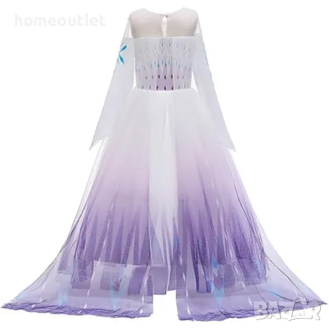 ПРОМОЦИЯ Рокля и аксесоари “Замръзналото кралство” (Елза и Анна), снимка 3 - Детски рокли и поли - 47676562