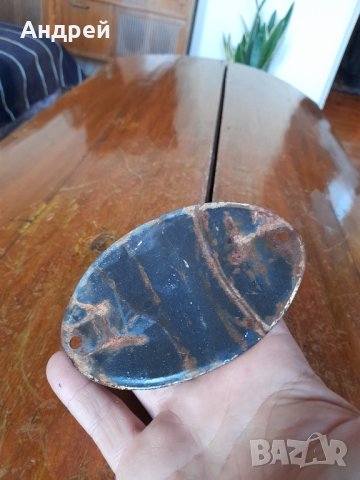 Стар номер,регистрационна табела за мотопед,мотоциклет, снимка 3 - Други ценни предмети - 44326874