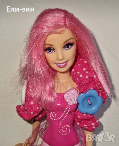 оригинална кукла на мател филмова Барби розова фея