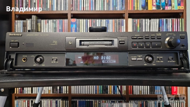 Technics SJ-MD100 с дистанционно управление, снимка 3 - Декове - 51682680