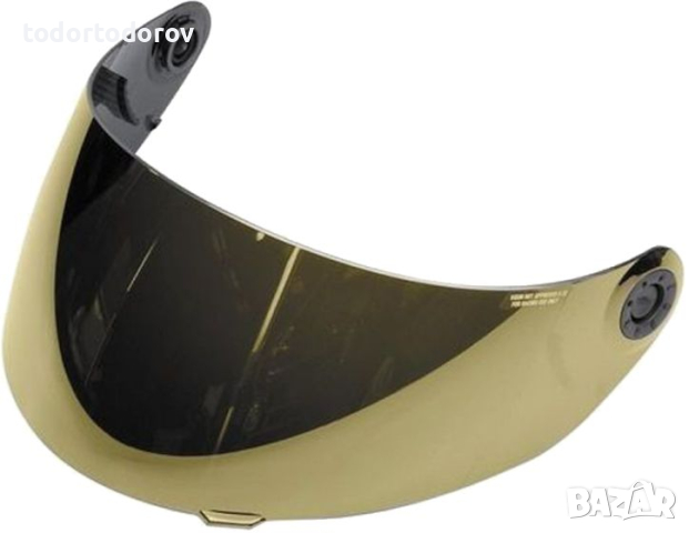IRIDIUM Gold визьор за Каска SHARK S700 S900 S600 OPENLINE RIDILL, снимка 1