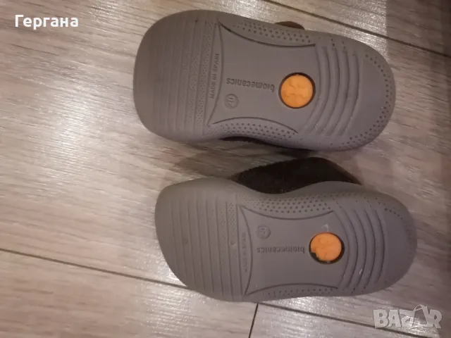 Обувки/буйки за прохождане Biomecanics размер 20, снимка 3 - Бебешки обувки - 50260618