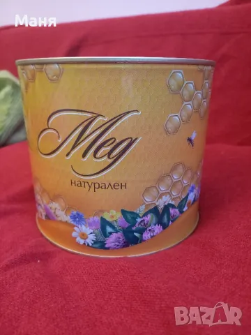 Натурален пчелен мед на едро, снимка 1