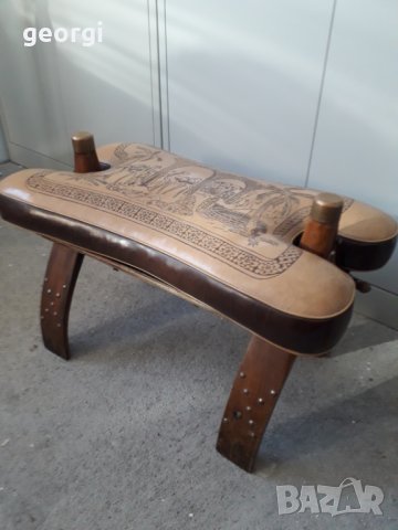 Египетски стол камилско седло, снимка 2 - Столове - 31278710