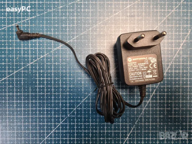 Оригинален захранващ адаптер MOTOROLA R35036060-C5 3.6V 600mA, снимка 2 - Motorola - 48917153
