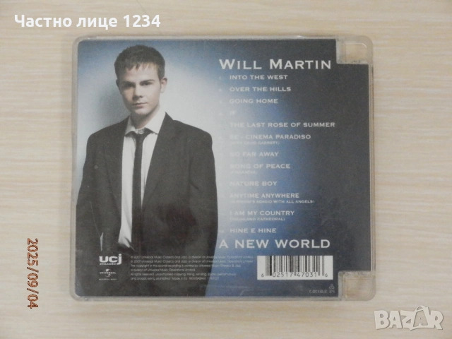 Michael Bolton - Zucchero - Michael Buble - Will Martin, снимка 7 - CD дискове - 46780658