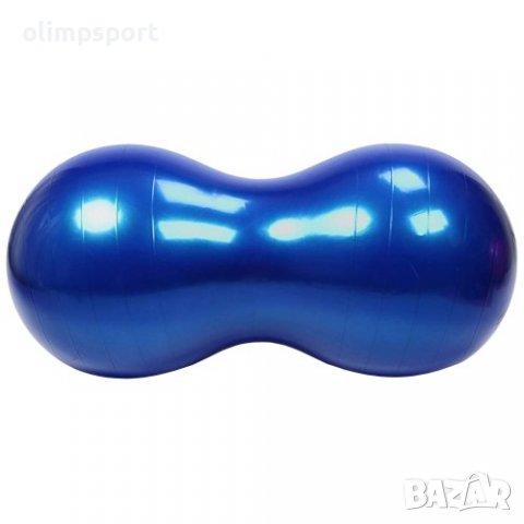 Топка ролер (физиорол) - издължена топка за аеробика, пилатес, гимнастика, снимка 3 - Йога - 39289497