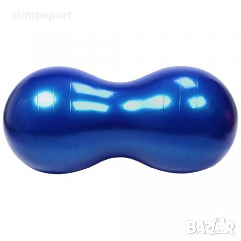 Топка ролер (физиорол) - издължена топка за аеробика, пилатес, гимнастика, снимка 3 - Йога - 39289497