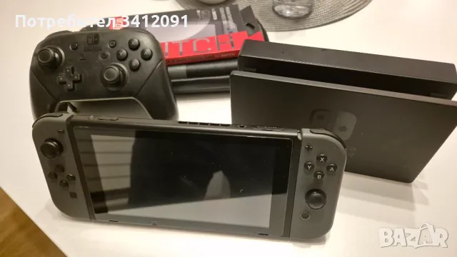 Nintendo switch 256 GB +  про контролер, снимка 1 - Игри за Nintendo - 49288822