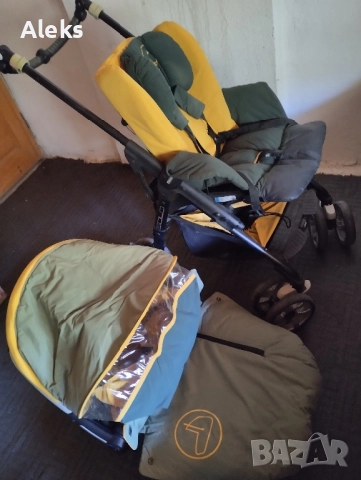 Зимна количка, снимка 2 - Детски колички - 52787405