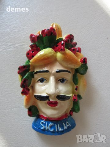 Сет от два броя магнити-мавър от Сицилия, Италия, снимка 6 - Колекции - 48045427