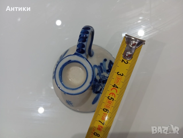 Порцеланов маркиран стар свещник , снимка 4 - Други - 52540657