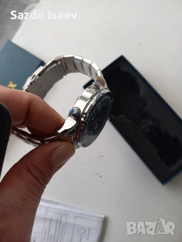 нов кварцов часовник , снимка 4 - Мъжки - 52845060