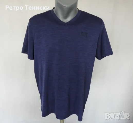 Тениска Under armour — Мъже размер L Синьо