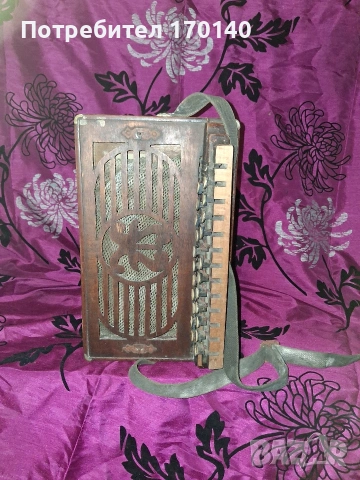 Стар диатоничен акордеон, снимка 4 - Антикварни и старинни предмети - 53994151