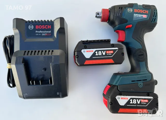 Bosch GDX 18V-200 C - Безчетков акумулаторен гайковерт , снимка 1