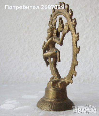 Индия божество метал бронз фигура пластика статуетка , снимка 8 - Други - 35524857