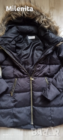 Зимно яке за момиче H&M 9-10г, снимка 3 - Детски якета и елеци - 52209764