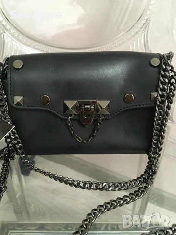 SANTINI Нова естествена кожа, снимка 3 - Чанти - 53222634