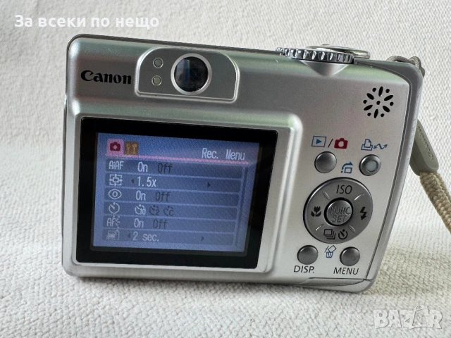 Цифров фотоапарат Canon PowerShot A550 , 7.1 MP , Canon A550, снимка 11 - Фотоапарати - 54060450