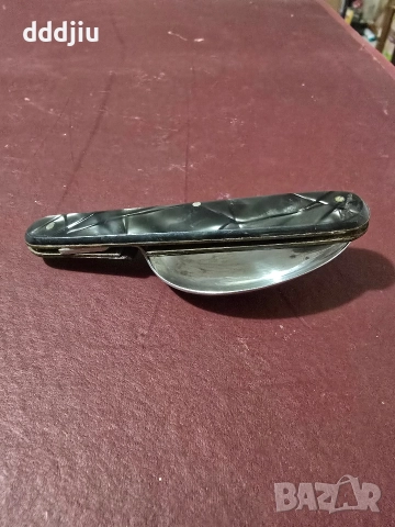 Сгъваема лъжица Петко Денев , снимка 2 - Антикварни и старинни предмети - 52688861