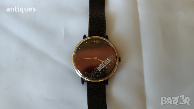 Руски механичен ръчен часовник - NEW INGENIA SA - Zaria - Рядък, снимка 4 - Антикварни и старинни предмети - 37839730