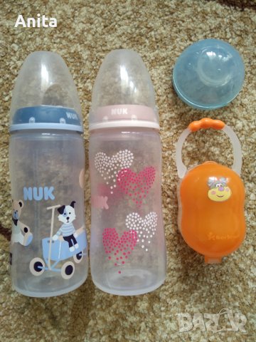 бебешки сет шишета, лигавници и други, снимка 2 - Комплекти за бебе - 42241287