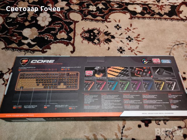 Клавиатура Кугар, снимка 2 - Клавиатури и мишки - 34351999