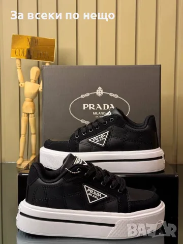 Prada Дамски Маратонки👟Дамски Спортни Обувки Прада - 2 Цвята Код SEM-1, снимка 4 - Маратонки - 55709993