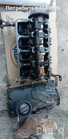 Цилиндрова глава обурудвана за Волксваген Голф 5 1.9 дизел 105к.с 2006г, снимка 3 - Части - 51320304