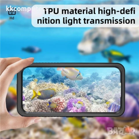 Google Pixel 9a Удароустойчив/IP68 Waterproof PC + TPU Калъф и Протектор, снимка 3 - Калъфи, кейсове - 51122277