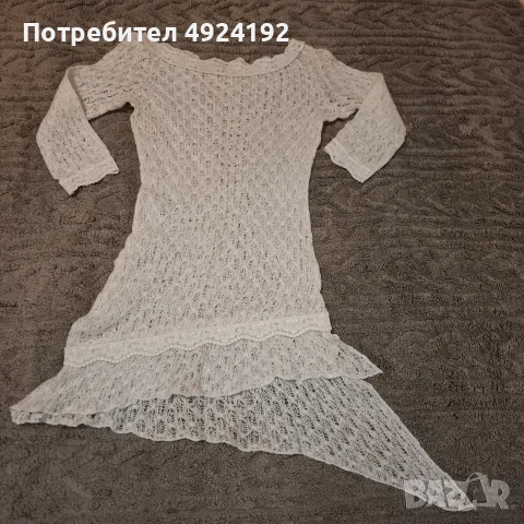 Финно Плетиво Бяла Туника