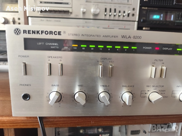 renkforce wla-8200, снимка 2 - Ресийвъри, усилватели, смесителни пултове - 52511064