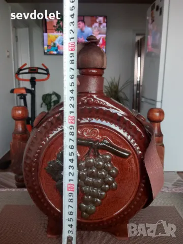 Продавам уникална бъклица -2 литра -керамика, снимка 7 - Други стоки за дома - 49429259