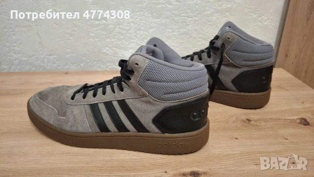 Мъжки обувки 47⅓ adidas HOOPS 2.0 MID., снимка 6 - Кецове - 53937883
