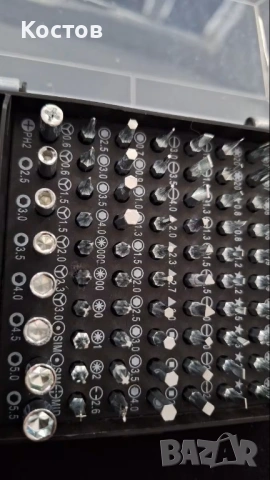 Комплект прецизни отвертки 115 части, снимка 7 - Отвертки - 54233088