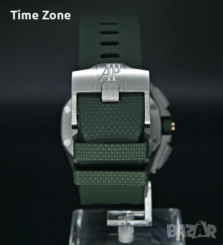 Audemars Piguet Royal Oak Offshore Chronograph 44mm Green & Black Ceramic, снимка 6 - Мъжки - 52998324