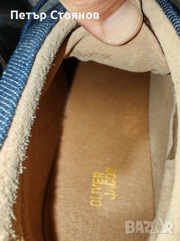 Стилни мъжки кларкове от естествена кожа OLIVER JACOB №44, снимка 8 - Мъжки боти - 54217908