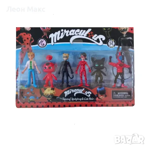 Фигури Калинката и Котарака 6 броя, снимка 3 - Фигурки - 48372602